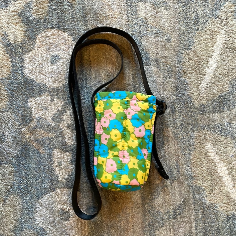 Baggu Floral Water Bottle Holder